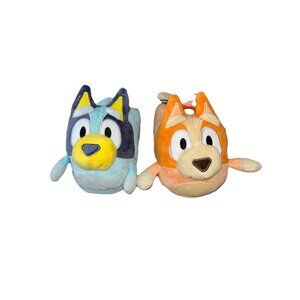 Ground Up Bluey  & Bingo Toddler Kids 3D Characters Slippers Size 9/10 NEW